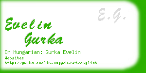 evelin gurka business card